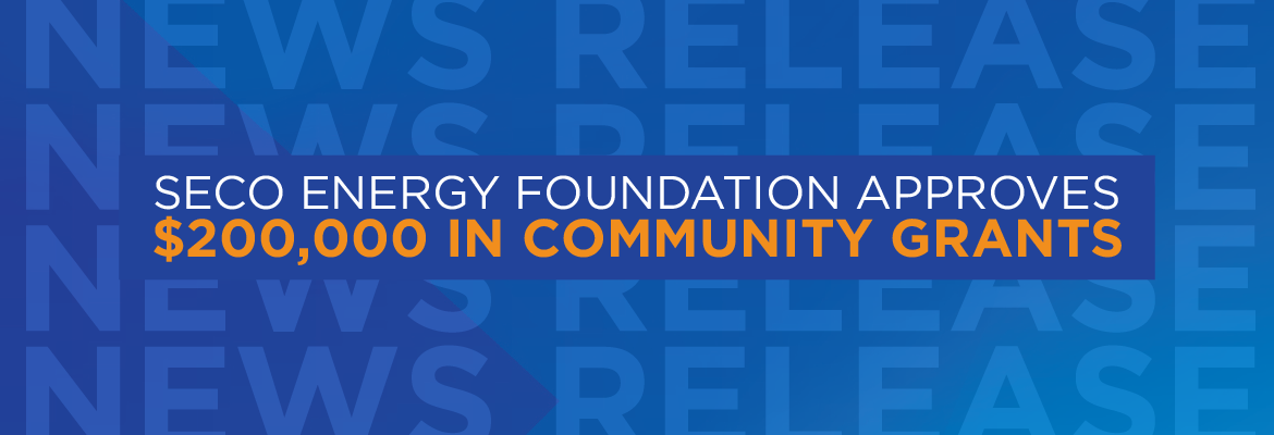 SECO Energy Foundation Approves $200,000 in Community Grants